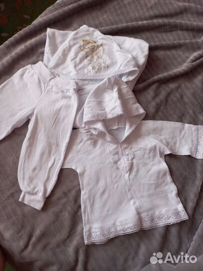 Крестильный набор для мальчика