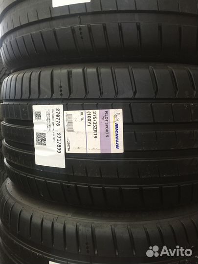 Michelin Pilot Sport 5 245/40 R19 и 275/35 R19 102Y