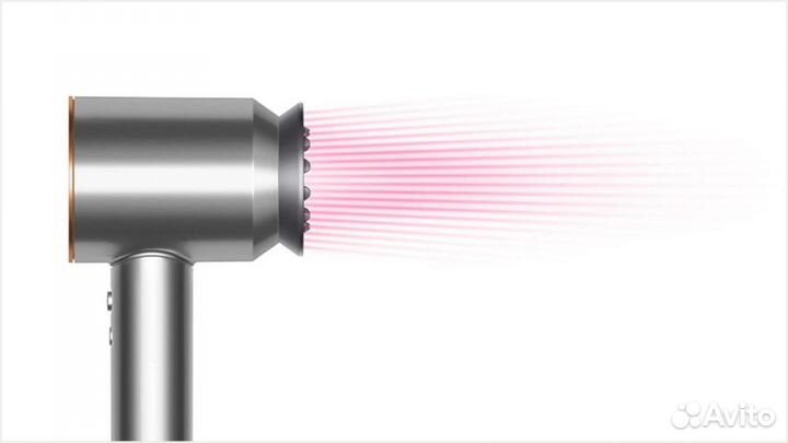 Фен Dyson Supersonic HD07 Nickel/Сopper. Оригинал