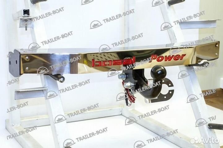 Фаркоп Mitsubishi Pajero Sport 3 2016-н в, рама и крюк шар 50 мм, 27141