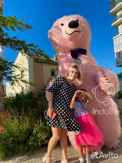 Надувные костюмы, аэрокостюмы в наличии, медведи