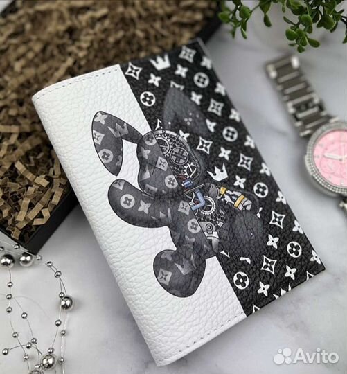 Обложка для паспорта натуральная кожа