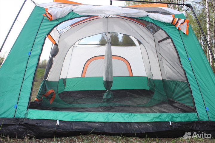Палатка туристическая большая 8-12 чел