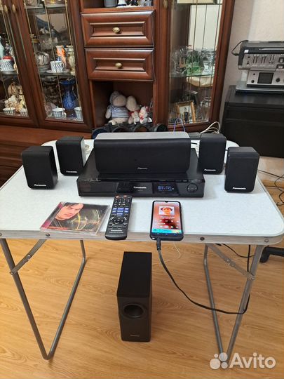 Дом. кинотеатр panasonik.все работает.звук супер