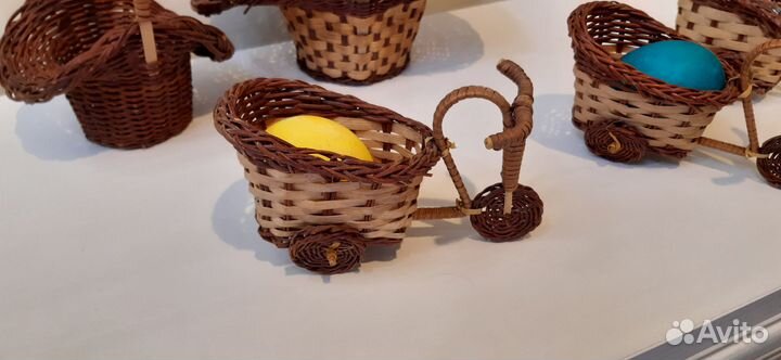 Корзины плетеные из лозы