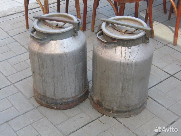 Фляга алюминиевая бу 40л