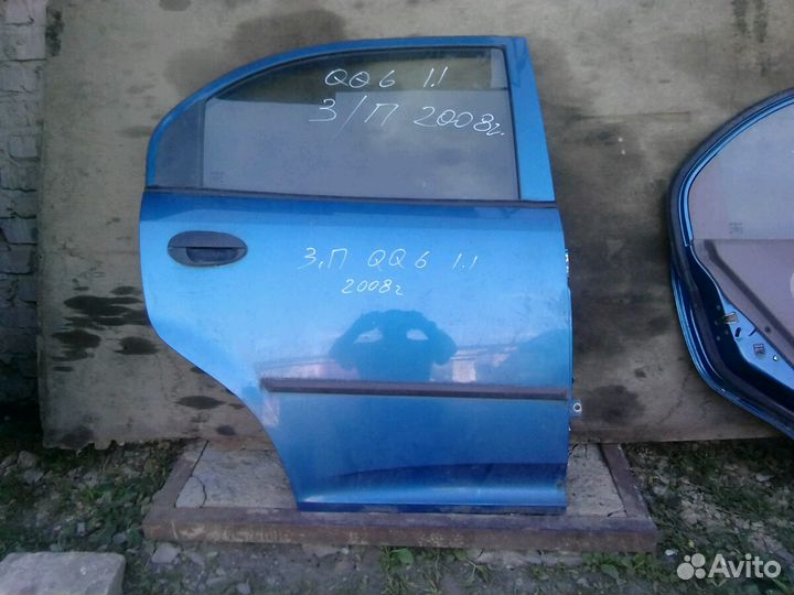 Чери ку ку 6 1.1 дверь зад правая