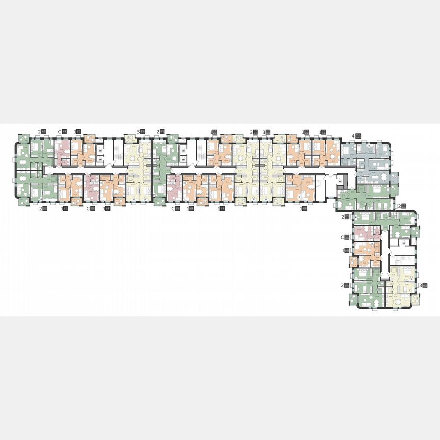 Квартира-студия, 26,1 м², 4/6 эт.