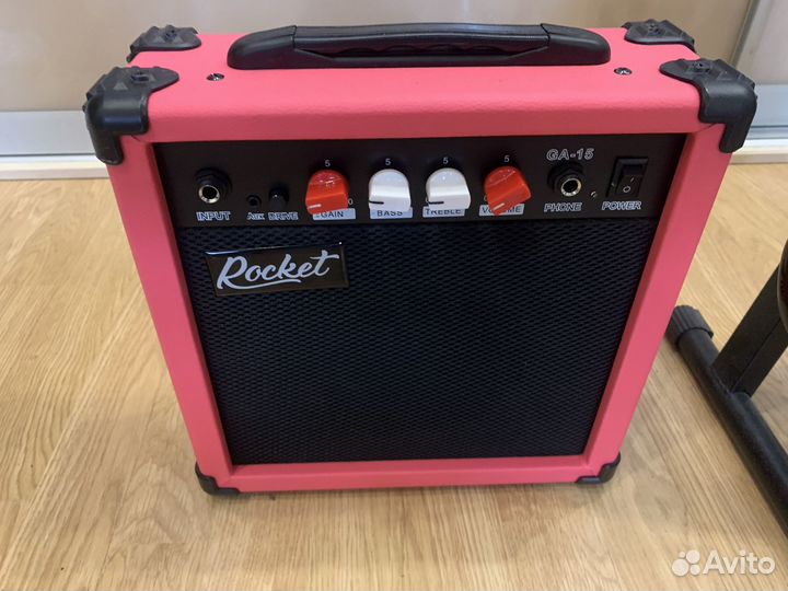 Электрогитара Fender Style + Стильный Комбик 15вт