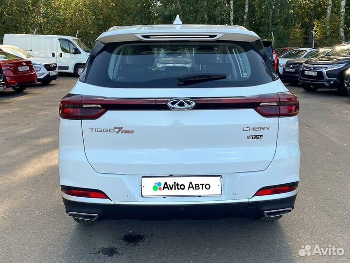 Chery Tiggo 7 Pro 1.5 CVT, 2021, 87 052 км