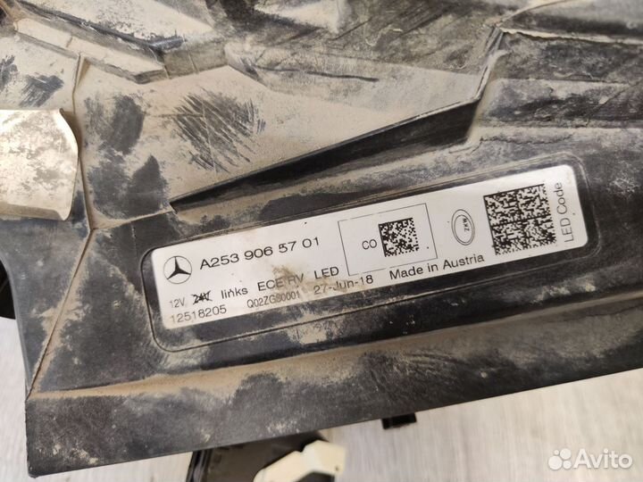 Фара левая Mercedes GLC class Х253 2015