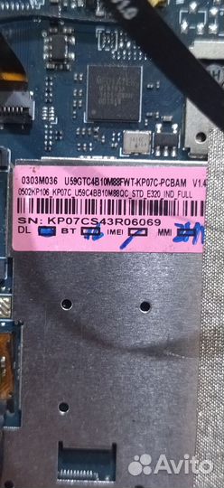 Материнская плата планшета oysters 7x 3g