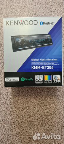 Магнитофон магнит kenwood kmm bt 304 на процессоре