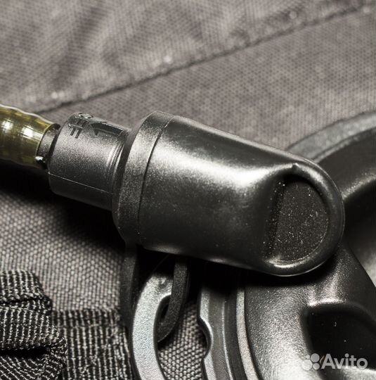 Рюкзак с гидратором тактический черный 3л