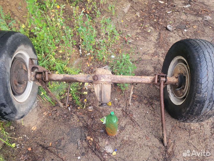 Мост от нивы с колёсами