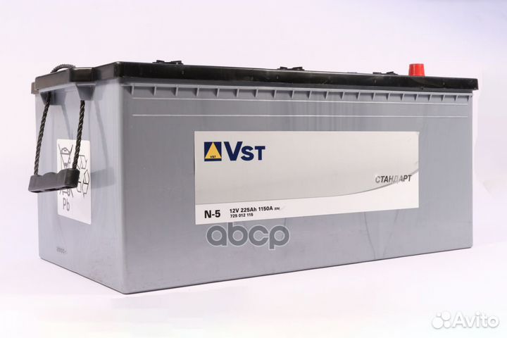 725012115 аккумуляторная батарея 6ст-225 225Ah