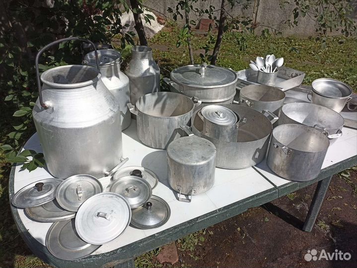 Кастрюли аллюминиевые от 3 до 20литров СССР
