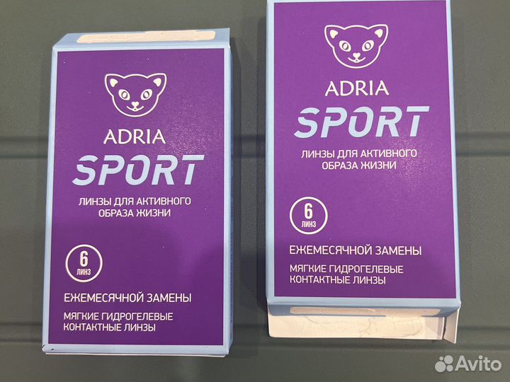 Линзы контактные дневные ежемесячной замены