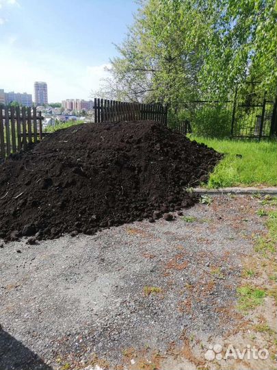 Навоз, торф, чернозем, грунт. Валом и в мешках