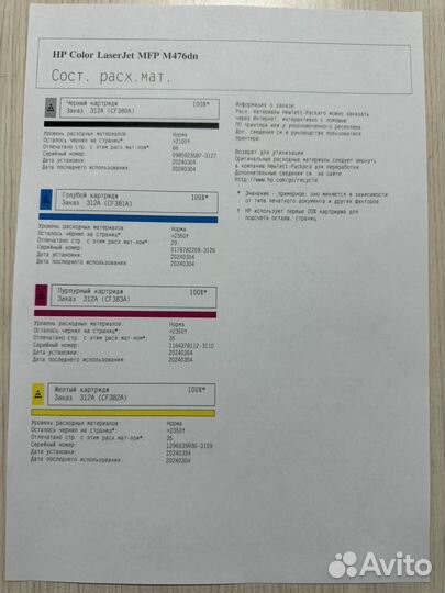 Мфу лазерный hp 476dn