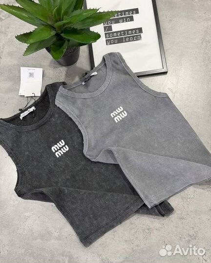 Майки женские miu miu Вареньки 42-46 единый размер