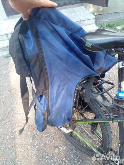 Велорюкзак на багажник