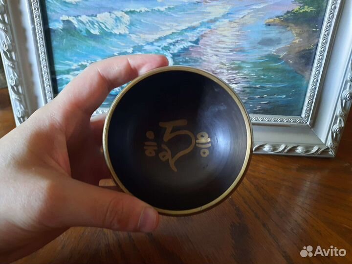 Тибетская поющая чаша 10 см