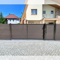 Заборы, откатные и распашные ворота, калитки, Дубна