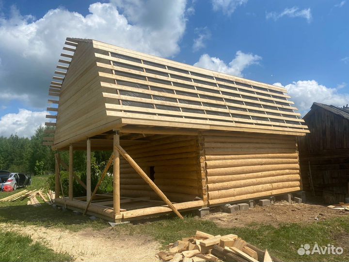 Срубы под заказ 3х4 5х6 7х8