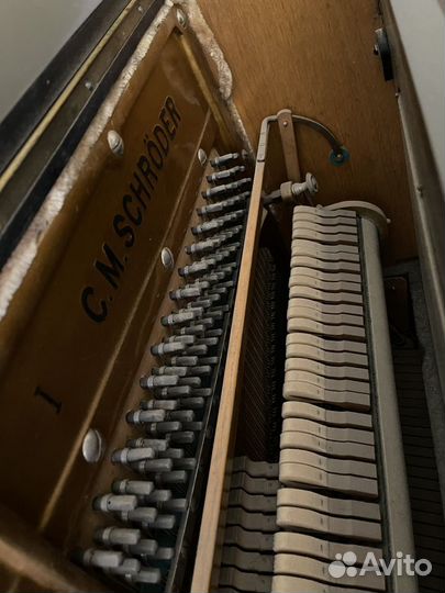Пианино C.M.schroder 1911 г