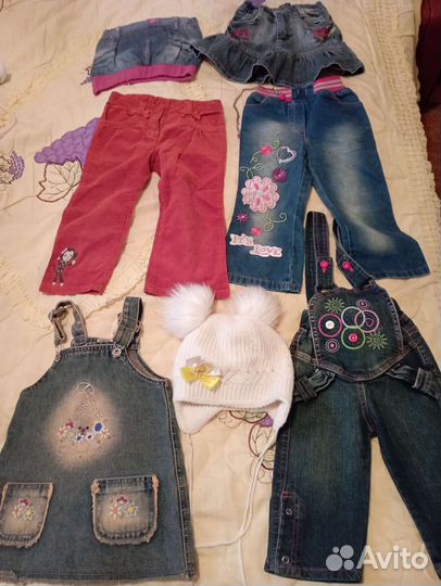 Вещи пакетом на девочку 2 года