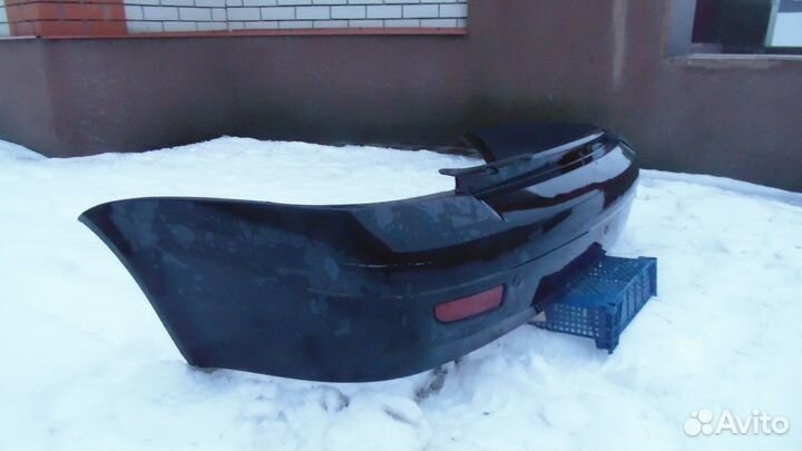 Задний бампер priora1 седан с парктроник оригинал
