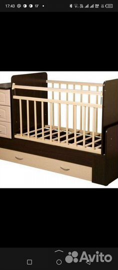 Детская кроватка-трансформер