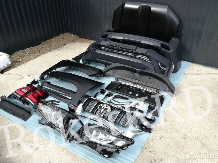 Рестайлинг LC Prado 150 09-2017 в 18-2020 г