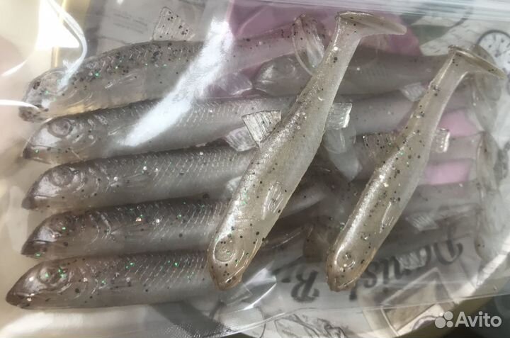 Силиконовые приманки для рыбалки «Пескарь»