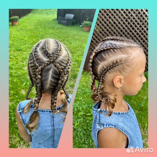 Косы, прически из косичек для детей и взрослых