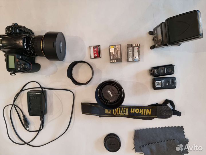 Зеркальный фотоаппарат nikon D700