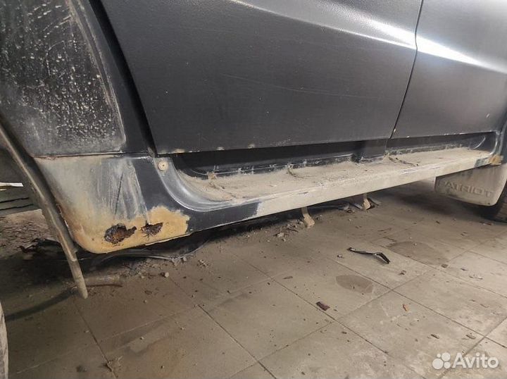 Пороги изготовление один день УАЗ Патриот комплект