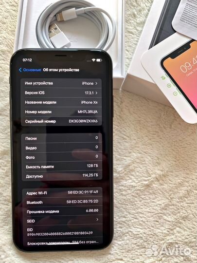 iPhone Xr, 128 ГБ