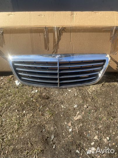 Решетка на mersedes S