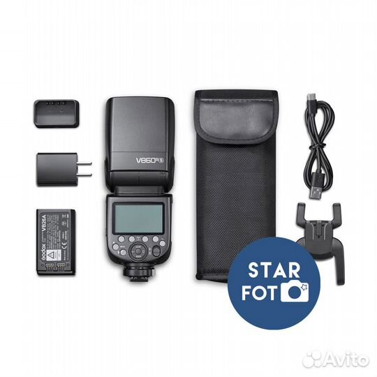 Вспышка Godox Ving V860iiif TTL для Fujifilm