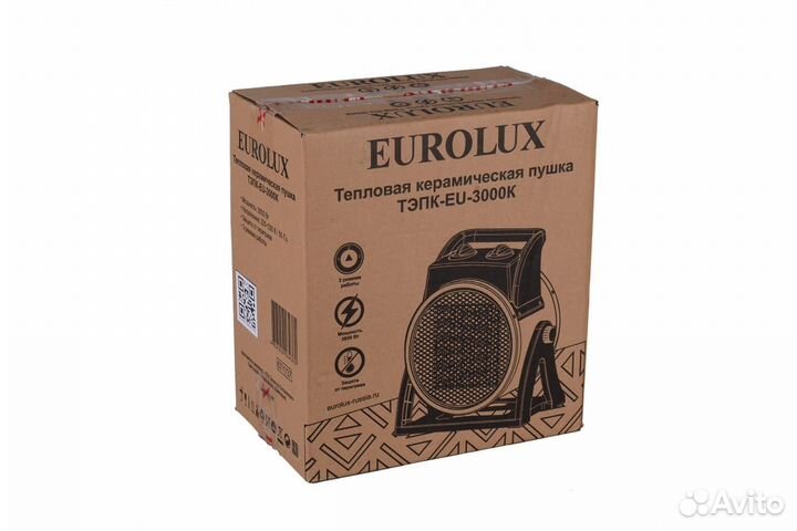 Тепловая пушка Eurolux тэпк-EU-3000K