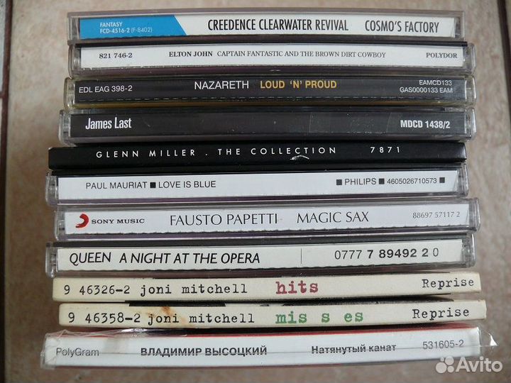 Фирменные CD диски США, UK