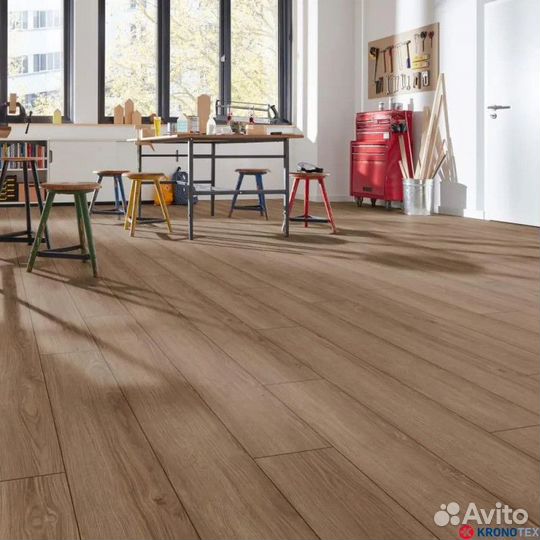 Ламинат Kronotex Robusto Дуб опаловый кофейный