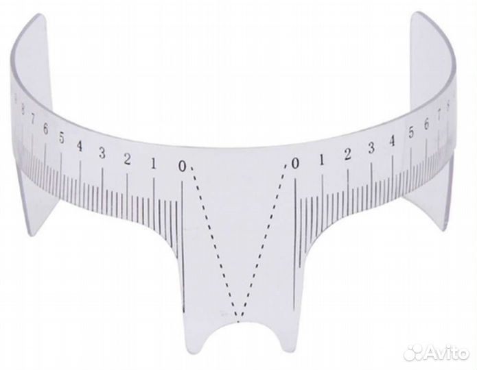 Линейка для бровей