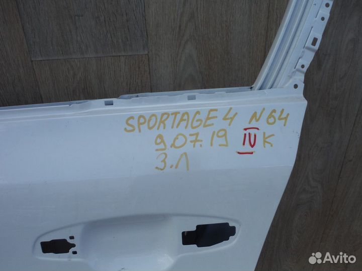 Дверь задняя левая (№64) Kia Sportage 4 2017