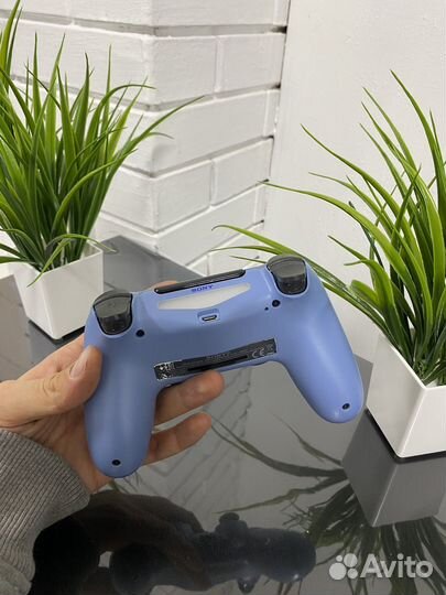 Оригинальный геймпад ps4 Titan Blue