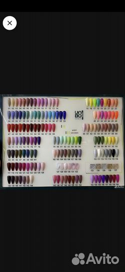 Набор гель лаков 160 цветы