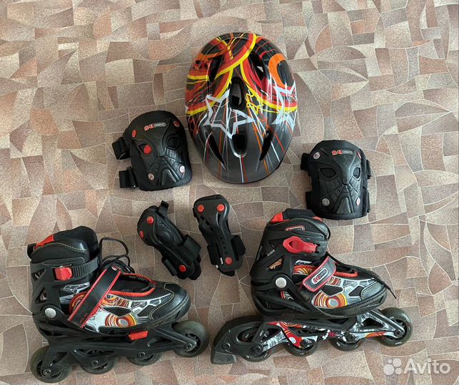 Детские ролики и защита