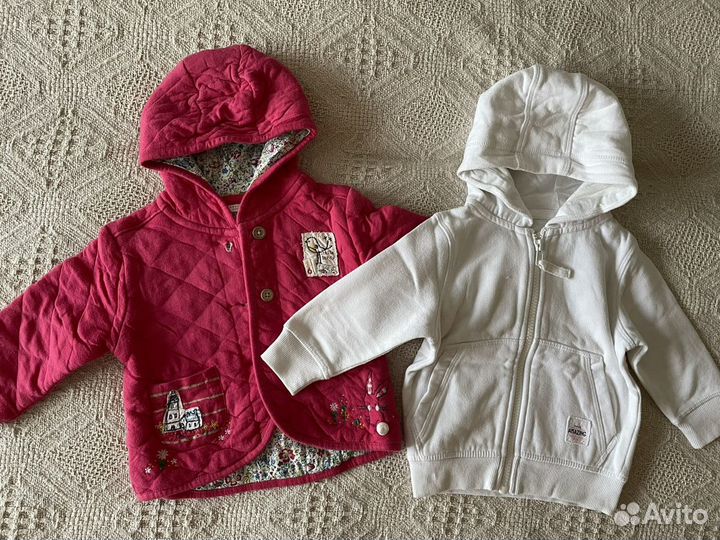 Новые брендовые вещи на девочку 3-9 мес